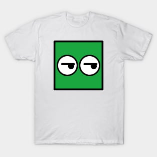 Kubi - the square emoticons – Tsk Tsk, the skeptical face T-Shirt